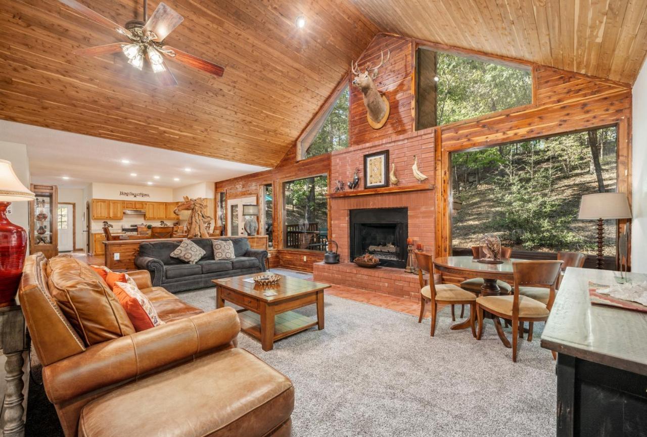 Luxury Rock Creek Cabin W Deck By Lake Hamilton Hot Springs Kültér fotó