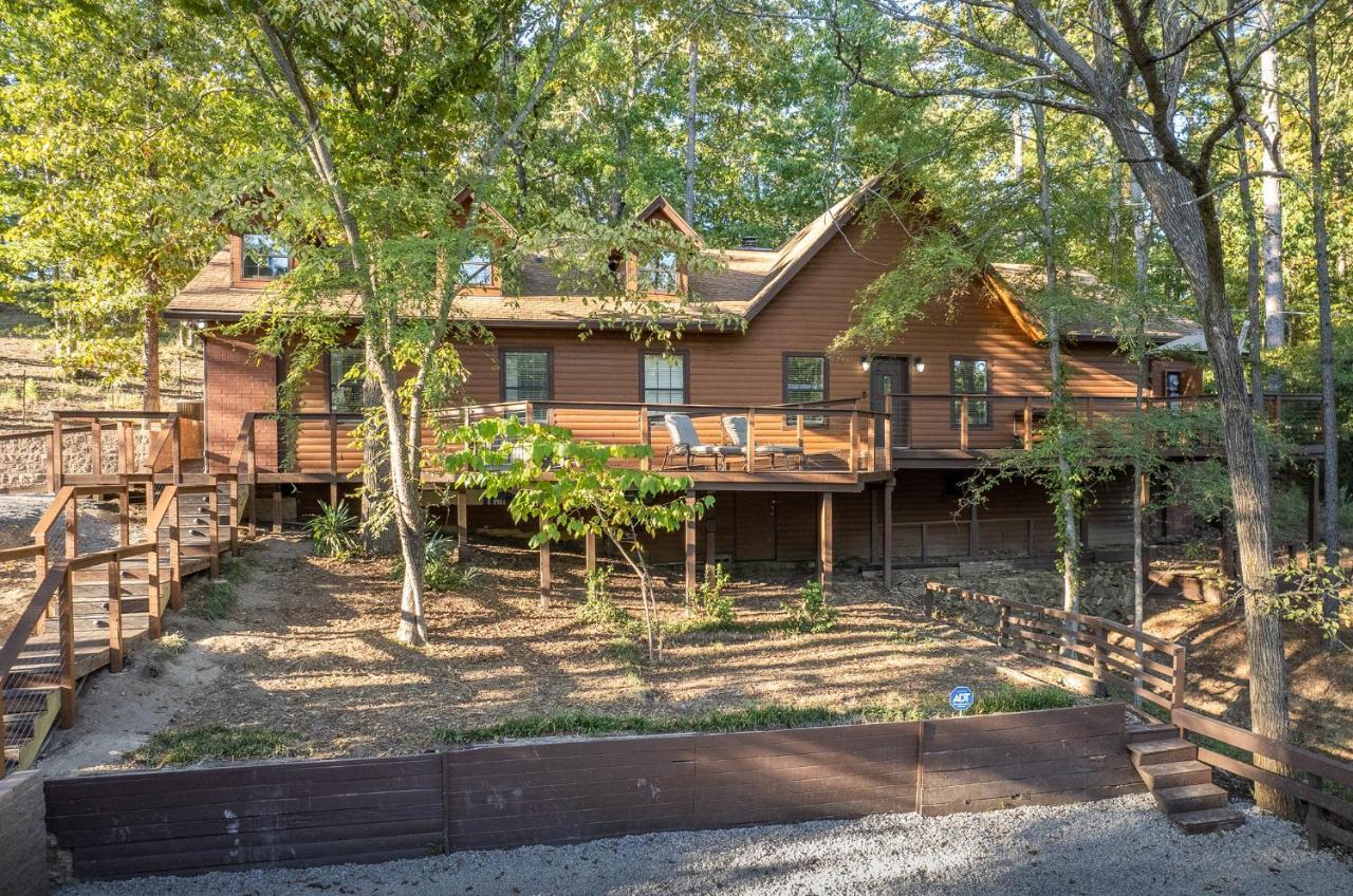 Luxury Rock Creek Cabin W Deck By Lake Hamilton Hot Springs Kültér fotó